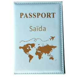 Housse de passeport personnalisée
