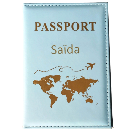 Housse de passeport personnalisée