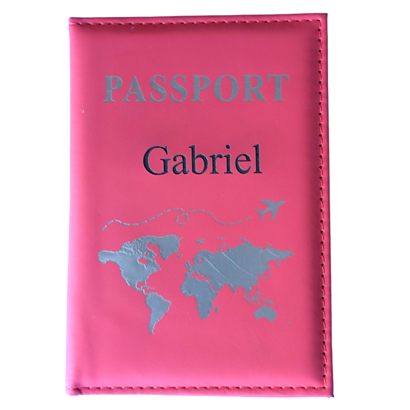 Housse de passeport personnalisée