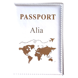 Housse de passeport personnalisée
