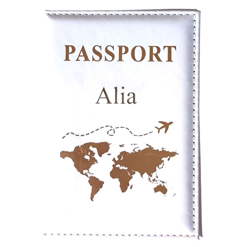 Housse de passeport personnalisée
